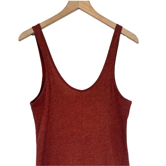 Jason Scott X Lia Bartha Asa Sleeveless Wide Leg Jumpsuit - Red Sand - Small - Picture 3 of 6